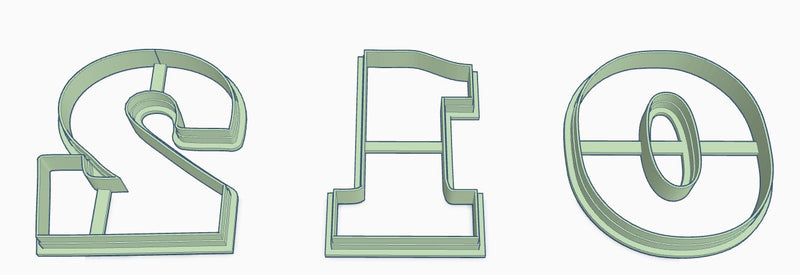 Cortador Simples - Números 0 a 9