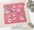 Stencil Multiuso "Artisanal Kisses"